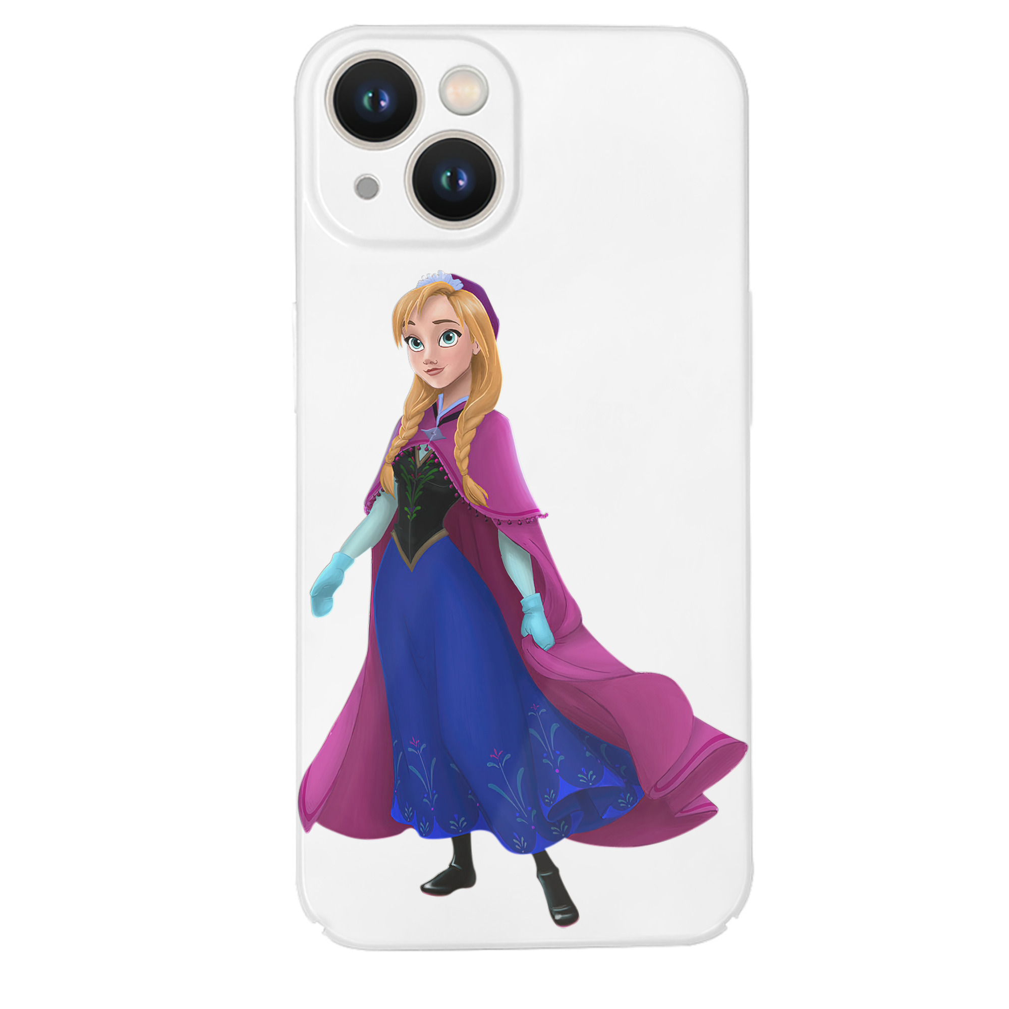 （画像用） アナと雪の女王 アンナ エルサ Frozen Anna Elsa 【iPhone 14シリーズ対応】ハードケース